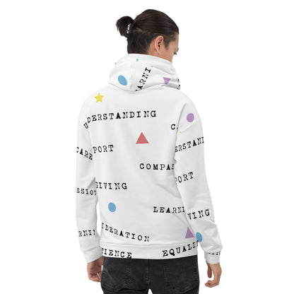 Words and Shapes - Unisex Hoodie