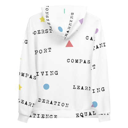 Words and Shapes - Unisex Hoodie
