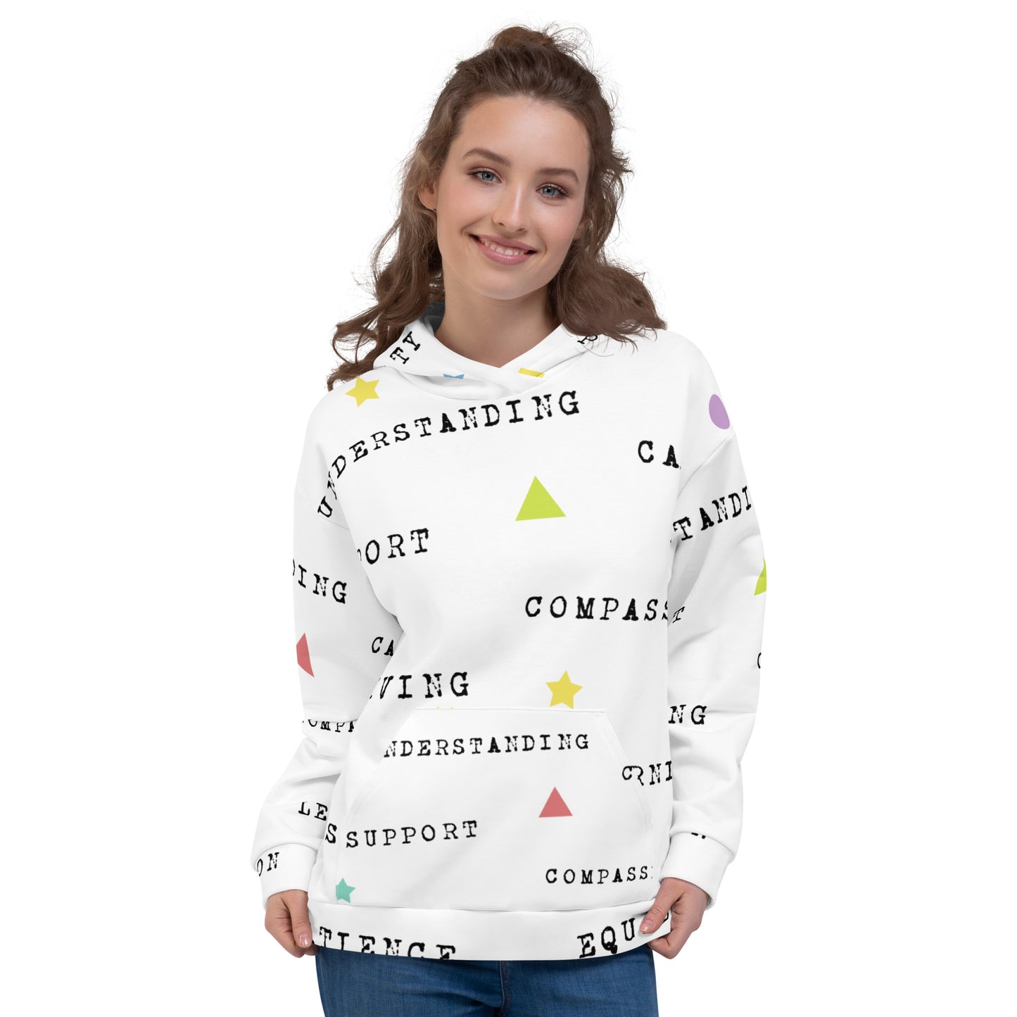 Words and Shapes - Unisex Hoodie