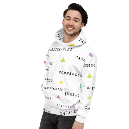 Words and Shapes - Unisex Hoodie