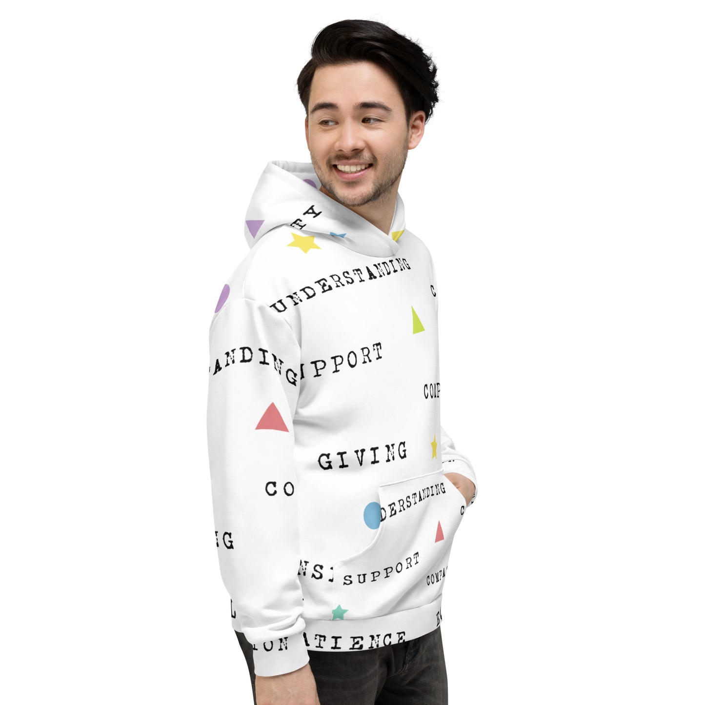 Words and Shapes - Unisex Hoodie