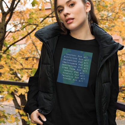 Rights for All - Unisex Long Sleeve Tee