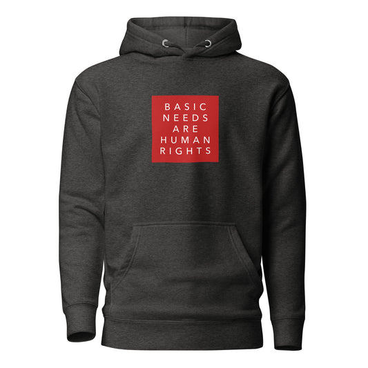 Basic Needs are Human Rights - Unisex Hoodie