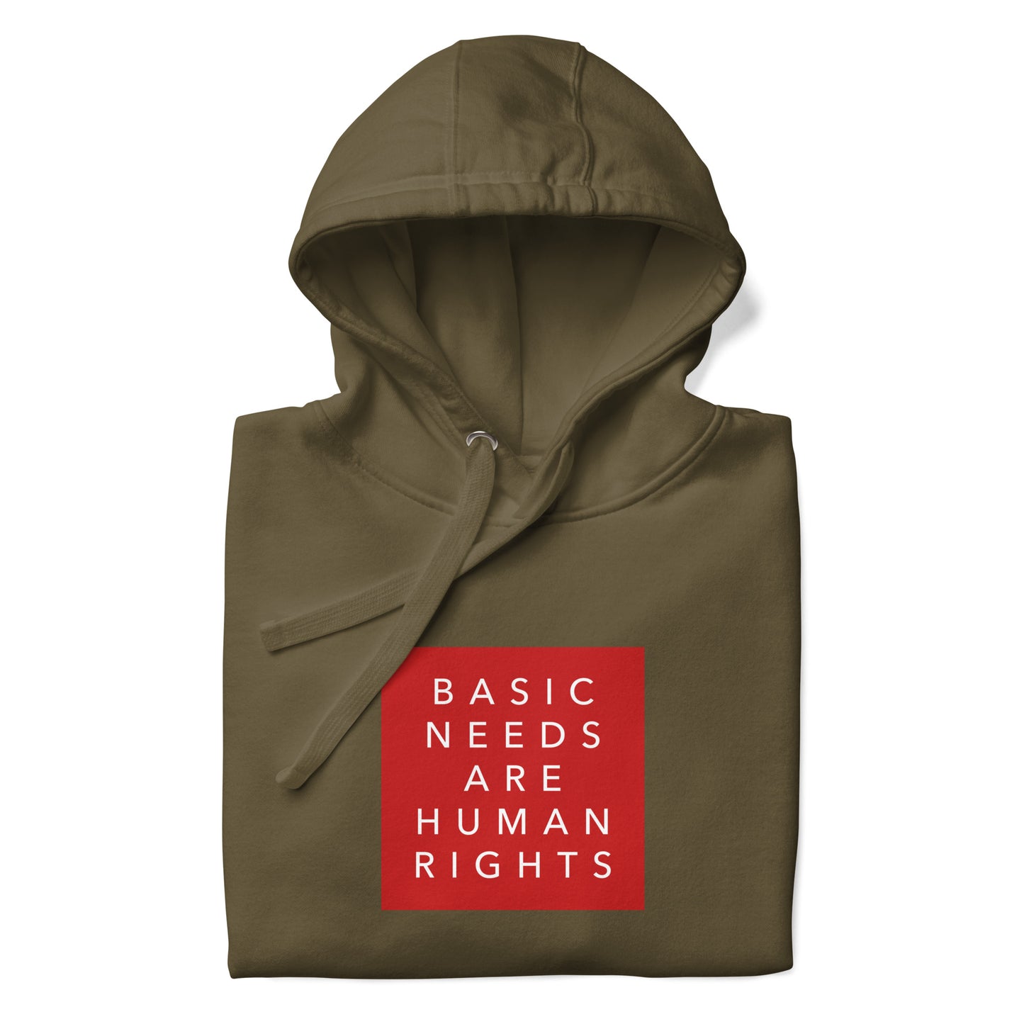 Basic Needs are Human Rights - Unisex Hoodie