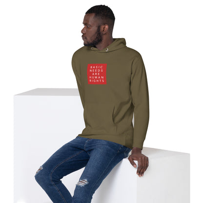 Basic Needs are Human Rights - Unisex Hoodie