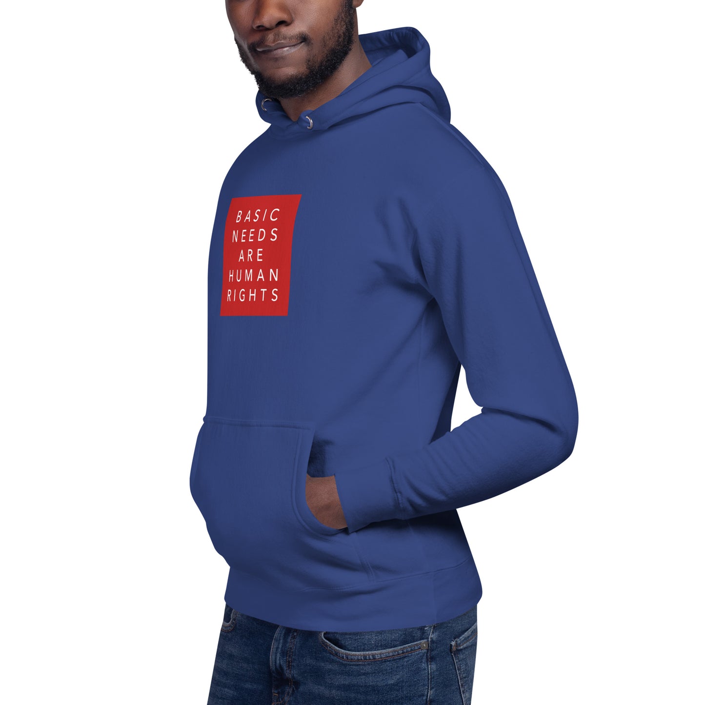 Basic Needs are Human Rights - Unisex Hoodie