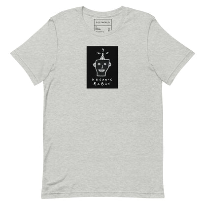 Organic Robot, Black - Unisex t-shirt