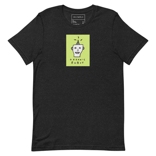 Organic Robot, Green - Unisex t-shirt