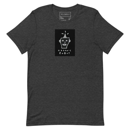 Organic Robot, Black - Unisex t-shirt