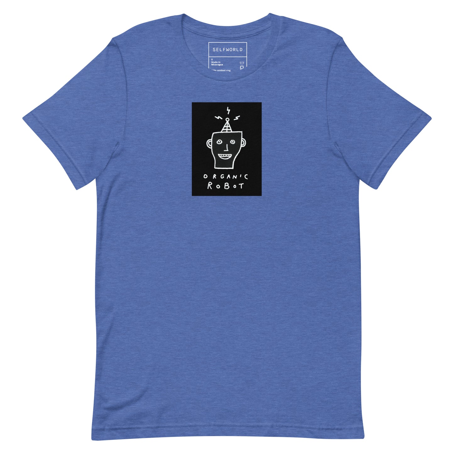 Organic Robot, Black - Unisex t-shirt