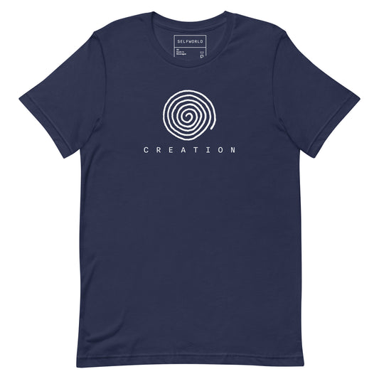 Creation Spiral - Unisex t-shirt