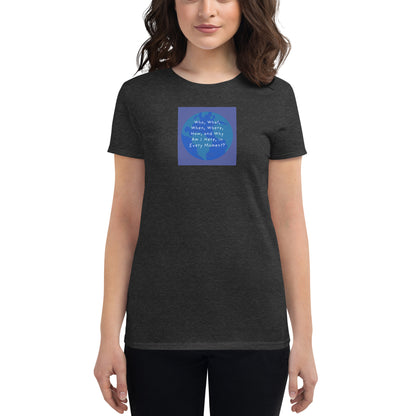 Who Am I? - Women's short sleeve t-shirt