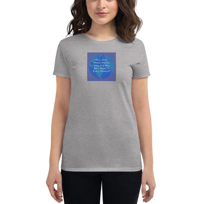 Who Am I? - Women's short sleeve t-shirt