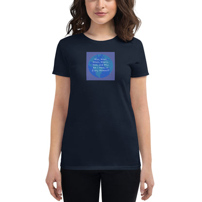 Who Am I? - Women's short sleeve t-shirt