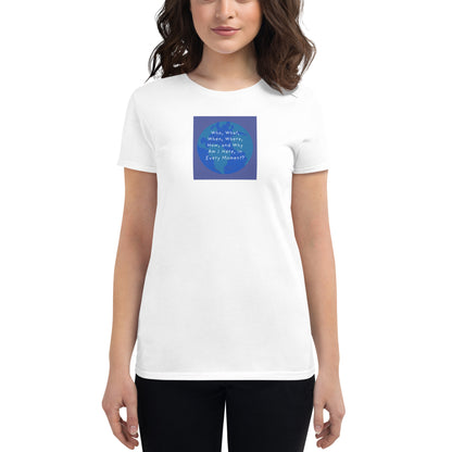 Who Am I? - Women's short sleeve t-shirt