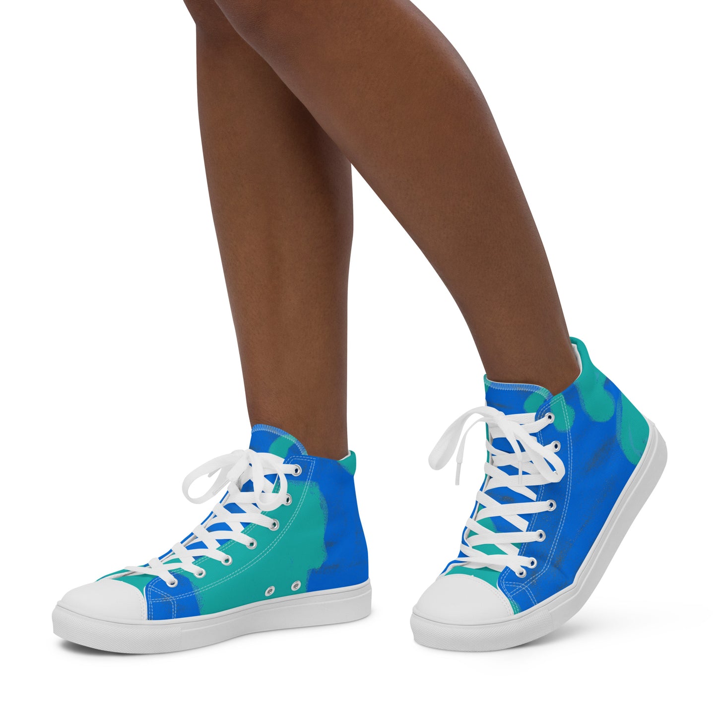 Earth - Women’s high top canvas shoes